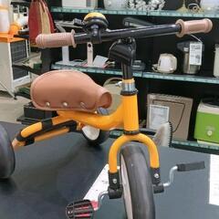 0812-067 エムアンドエム　トライク三輪車　イエローの画像
