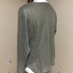 モスキートにゴールド　キラキラ　サマーセーターの画像