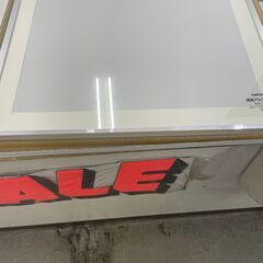 引き取り限定　中古アルミ額縁　￥５００の画像