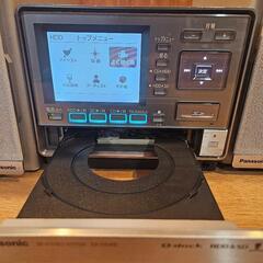 Panasonicミニコンポの画像