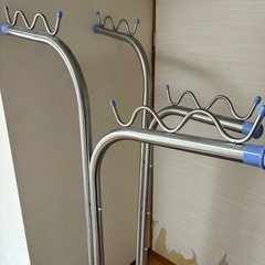 物干し竿スタンド　物干し竿置き
の画像