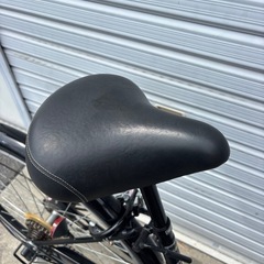 【整備士による点検済み】　☆前後中古タイヤ☆   　外装6段　LEDオートライトシティーサイクル　防犯登録料込価格︎‼︎の画像