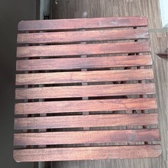【直接引き渡しのみ】IKEA アウトドアテーブル チェアセットの画像