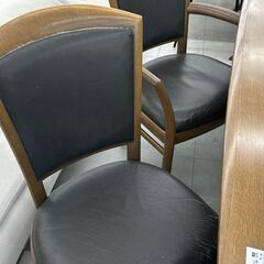 ★リユースのサカイ千葉中央店★期間限定割引有  ダイニングセット ブラウン H71×D100×W180 クリーニング済み TC4198の画像