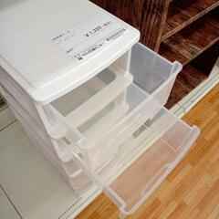 【リユースのサカイ八街店】★ジモティ割あり★ 5段衣装ケース　ホワイト　クリーニング済　YJ7316の画像