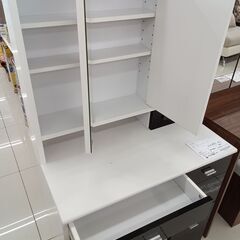 ★リユースのサカイ日立店★HJ7383  ドレッサー ホワイト/ブラック H131×D40×W70 クリーニング済み の画像
