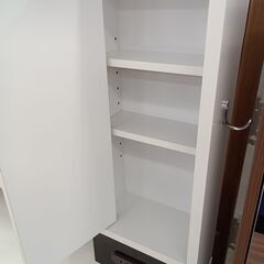 ★リユースのサカイ日立店★HJ7383  ドレッサー ホワイト/ブラック H131×D40×W70 クリーニング済み の画像