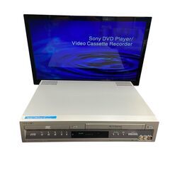 【レガストック川崎本店】【動作確認済み】SONY ソニー VHSビデオデッキ 一体型DVDプレーヤー SLV-D33V 2002年製の画像