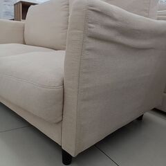 ★リユースのサカイ日立店★HJ7384  ソファ ベージュ H79×D76×W136 クリーニング済み の画像