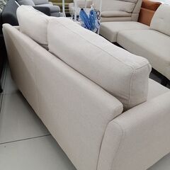 ★リユースのサカイ日立店★HJ7384  ソファ ベージュ H79×D76×W136 クリーニング済み の画像