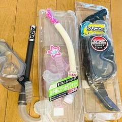シュノーケル　フィン　ウォーターシューズセットの画像