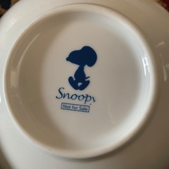 SNOOPYのお皿3セットの画像