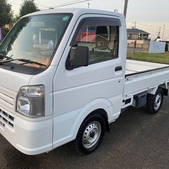 スズキ 軽トラック ホワイト 2ドア A C パワーステアリング年式：R 1  2年間  走行距離 4.9万kmの画像