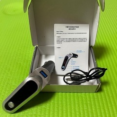 交通違反防止に！　Bluetoothイヤホン　FMトランスミッターの画像