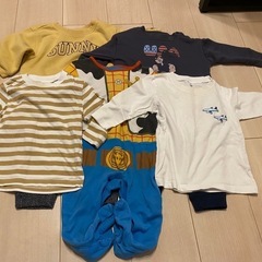 冬用ベビー服　80サイズの画像