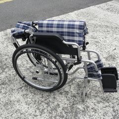 車イス　野外専用・黒タイヤ　車椅子　車いすの画像