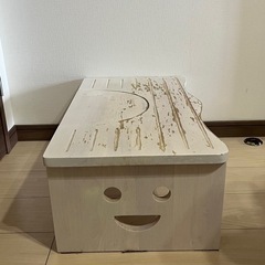 木製 トイレ 踏み台 トイレトレーニング    の画像