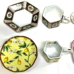 ロイヤルアーデン ミニチュア カップ&ソーサー 4客セットの画像