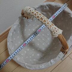可愛いカゴの画像