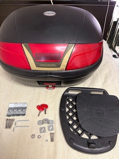 KAPPA（GIVI系ブランド） バイク用リアボックス K46N（容量 約46L）