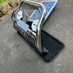 ダイハツハイゼットトラック　グリルガード　フォグ付きの画像