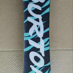 【中古・カバー付き】BURTONスノーボード 3点セット 100cmの画像