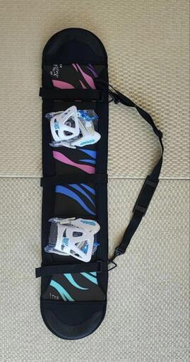 中古・カバー付き】BURTONスノーボード 3点セット 100cm