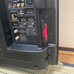 液晶テレビ　SHARP AQUOS 32型の画像
