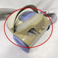 △ HITACHI 日立 電気掃除機 紙パック式掃除機 CV-CF4 2003年製 動作確認済 汚れ変色傷あり 現状渡しの画像