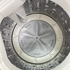 (i)シャープ 全自動電気洗濯機 ES-GE5D-W 5.5kg 2020年の画像