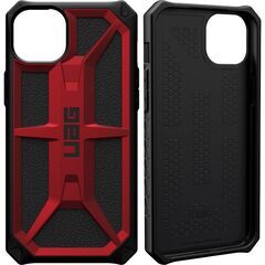 【アウトレット】 UAG-IPH22LA-P-CR iPhone14 Plus用 MONARCHケース クリムゾン 国内正規代理店品 アイフォン Apple アップル URBAN ARMOR GEAR 耐衝撃 吸収 耐久性 丈夫 頑丈の画像