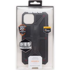【アウトレット】 UAG-IPH22LA-P-KB iPhone14 Plus用 MONARCHケース ケブラーブラック 国内正規代理店品 アイフォン Apple アップル URBAN ARMOR GEAR 耐衝撃 吸収 耐久性 丈夫 頑丈の画像