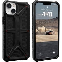 【アウトレット】 UAG-IPH22LA-P-KB iPhone14 Plus用 MONARCHケース ケブラーブラック 国内正規代理店品 アイフォン Apple アップル URBAN ARMOR GEAR 耐衝撃 吸収 耐久性 丈夫 頑丈の画像