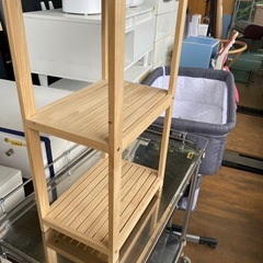 木製ラックの画像