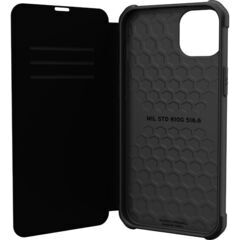 【アウトレット】 UAG-IPH22LA-F-KB iPhone14 Plus用 METROPOLISケース フォリオケース ケブラーブラック 国内正規代理店品 アイフォン Apple アップル URBAN ARMOR GEAR 耐衝撃 吸収 耐久性 丈夫 頑丈の画像