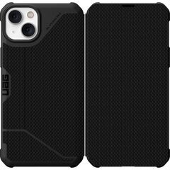 【アウトレット】 UAG-IPH22LA-F-KB iPhone14 Plus用 METROPOLISケース フォリオケース ケブラーブラック 国内正規代理店品 アイフォン Apple アップル URBAN ARMOR GEAR 耐衝撃 吸収 耐久性 丈夫 頑丈の画像