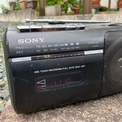 無料）　SONY ラジカセの画像