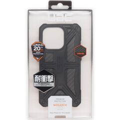 【アウトレット】 UAG-IPH22MB-P-CF iPhone14 Pro用 MONARCHケース カーボンファイバー 国内正規代理店品 アイフォン Apple アップル URBAN ARMOR GEAR 耐衝撃 吸収 耐久性 丈夫の画像