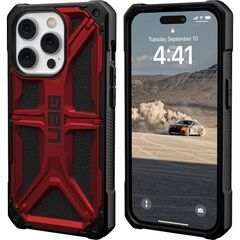【アウトレット】 UAG-IPH22MB-P-CR iPhone14 Pro用 MONARCHケース クリムゾン 国内正規代理店品 アイフォン Apple アップル URBAN ARMOR GEAR 耐衝撃 吸収 耐久性 丈夫 頑丈の画像