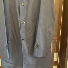 GREEN LABEL RELAXING ネイビー トレンチコート Lサイズの画像