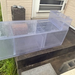 最終値下げ　1500オーバーフロー水槽　6/6日まで オーバーフロー水槽単品（1500×450×450mm）｜すいそうやさん