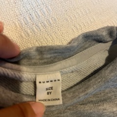 女の子　クロップドTシャツ　2枚の画像