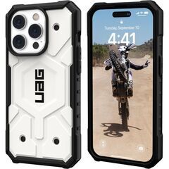 【アウトレット】 UAG-IPH22MB-MS-WH iPhone14 Pro用 Magsafe対応 PATHFINDERケース ホワイト 国内正規代理店品 アイフォン Apple アップル URBAN ARMOR GEAR 耐衝撃 吸収 耐久性 丈夫 頑丈の画像