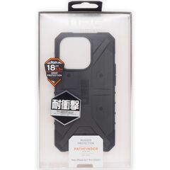 【アウトレット】 UAG-IPH22MB-BK iPhone14 Pro用 PATHFINDERケース ブラック 国内正規代理店品 アイフォン Apple アップル URBAN ARMOR GEAR 耐衝撃 吸収 耐久性 丈夫 頑丈の画像