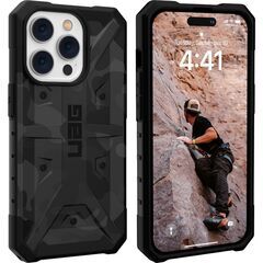 【アウトレット】 UAG-IPH22MB-MC iPhone14 Pro用 PATHFINDER SEケース ミッドナイトカモ 国内正規代理店品 アイフォン Apple アップル URBAN ARMOR GEAR 耐衝撃 吸収 耐久性 丈夫 頑丈 迷彩柄の画像