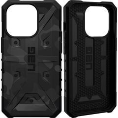 【アウトレット】 UAG-IPH22MB-MC iPhone14 Pro用 PATHFINDER SEケース ミッドナイトカモ 国内正規代理店品 アイフォン Apple アップル URBAN ARMOR GEAR 耐衝撃 吸収 耐久性 丈夫 頑丈 迷彩柄の画像