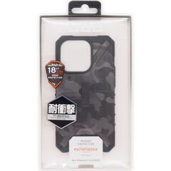 【アウトレット】 UAG-IPH22MB-MC iPhone14 Pro用 PATHFINDER SEケース ミッドナイトカモ 国内正規代理店品 アイフォン Apple アップル URBAN ARMOR GEAR 耐衝撃 吸収 耐久性 丈夫 頑丈 迷彩柄の画像