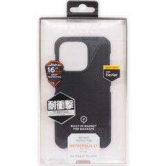 【アウトレット】 UAG-IPH22MB-FLTM-KB iPhone14 Pro用 METROPOLIS LT フォリオケース ケブラーブラック 国内正規代理店品 アイフォン Apple アップル URBAN ARMOR GEAR 耐衝撃 吸収 耐久性 丈夫 頑丈の画像