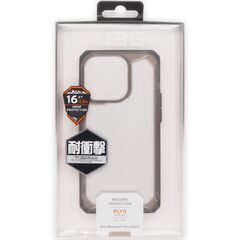 【アウトレット】 UAG-IPH22MB-Y-AS iPhone14 Pro用 PLYOケース アッシュ 国内正規代理店品 アイフォン Apple アップル URBAN ARMOR GEAR 耐衝撃 吸収 耐久性 丈夫 頑丈の画像