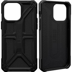 【アウトレット】 UAG-IPH22LB-P-BK iPhone14 Pro Max用 MONARCHケース ブラック 国内正規代理店品 アイフォン Apple アップル URBAN ARMOR GEAR 耐衝撃 吸収 耐久性 丈夫 頑丈の画像
